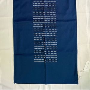 Cotton table runner 80” x 18”